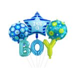 4-Pieces It’s A Boy Foil Balloon Set