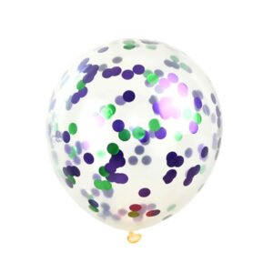 Green Purple Balloons (Confetti)