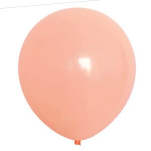 Pastel Peach Balloons (Plain Latex)