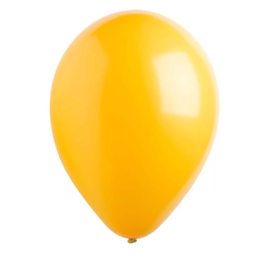 sun-yellow-balloons-plain-latex-eleganza-cakes-dubai-cakes-in