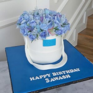 Flowers Theme Cake 014