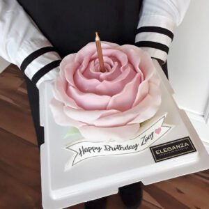 Flowers Theme Cake 018