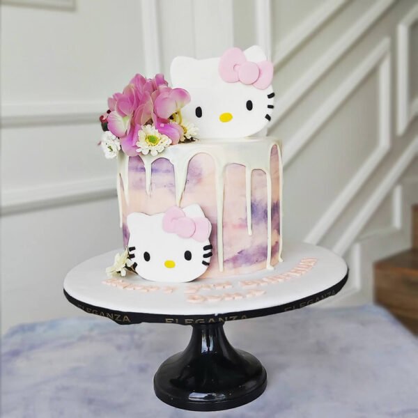 Hello Kitty theme cake 2