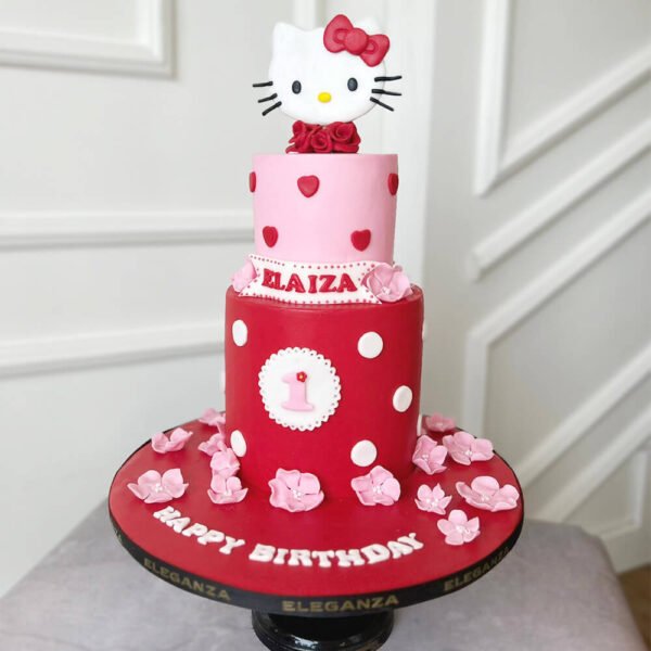Hello Kitty theme cake