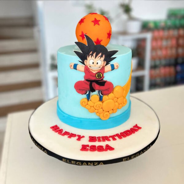 Dragon Ball Goku Cake