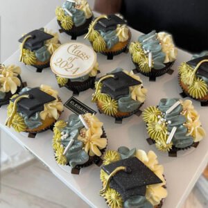Graduation cupcake 2024 Pastel