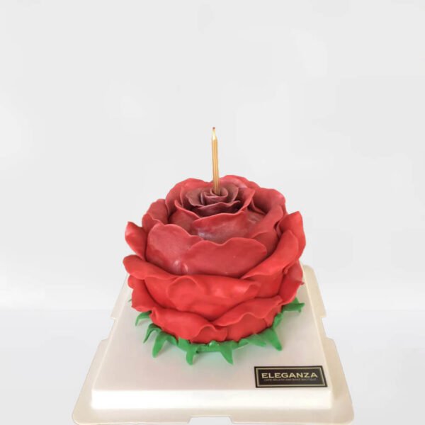 Flower Shape Floral cake single