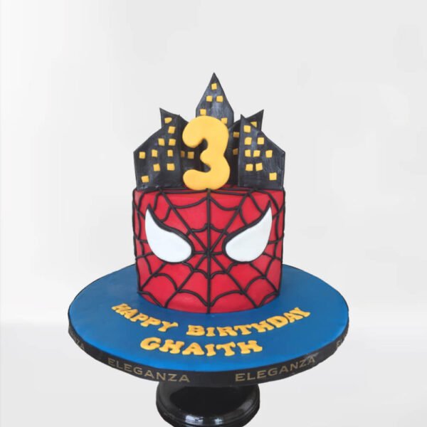 spiderman cake Home