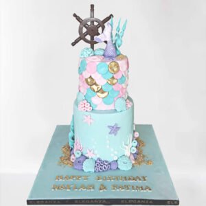 Under the Sea theme cake