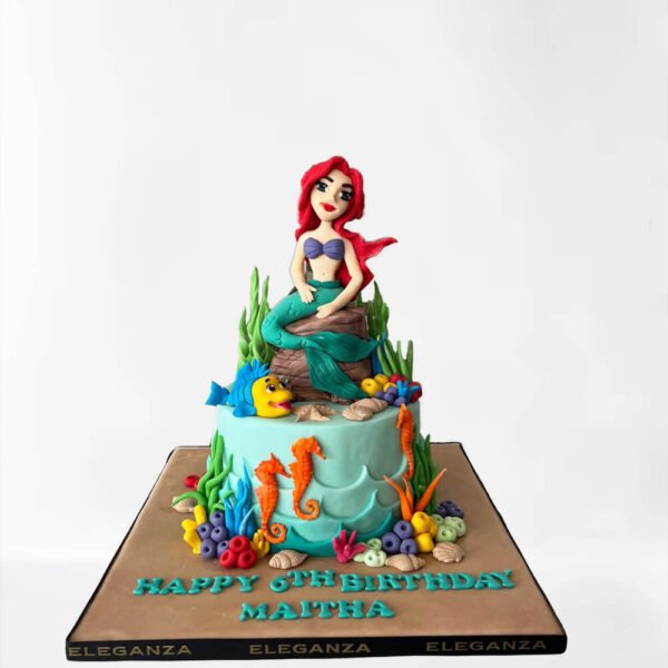 3D Mermaid Cake