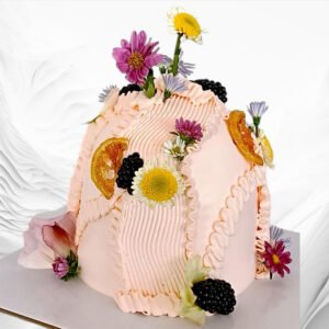 summer special floral cake